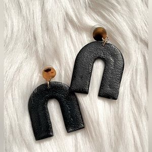 Handmade with love :) clay earrings